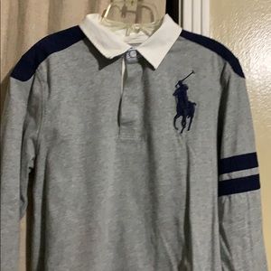 Polo Ralph Lauren Boys Big Pony rugby shirt.